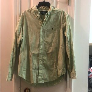 Ralph Lauren button up light green